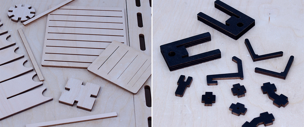 Mittatarkat laserleikatut osat